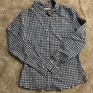 Banana Republic Gingham Button Up Shirt